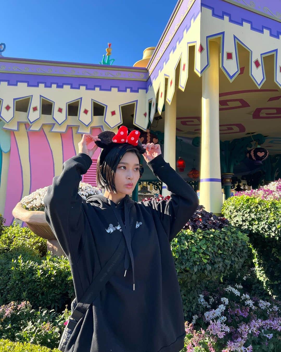椿原愛のインスタグラム：「#ディズニーランド」