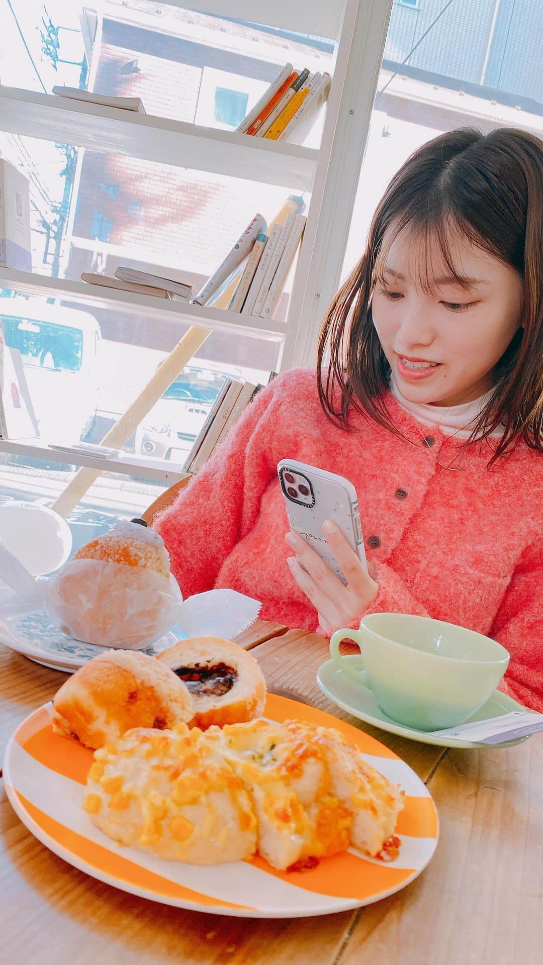 石原夏織のインスタグラム：「ドーナツ美味しすぎた😋🫶🫶  #石原夏織 #グルメ」