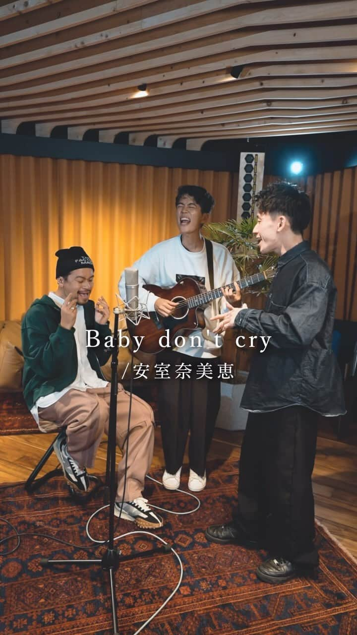 d-iZeのインスタグラム：「Baby don’t cry/ 安室奈美恵 撮影場所 #amazonmusicstudiotokyo   @hidetaka1216  @saitojohnny1027 @dize1104  秀貴くん、ナイスボーカル！ @kaito_music_  撮影MIXありがとう😭  —————————————————————  ジョニービーンズ1st Tour&齊藤ジョニーアルバムtour  12/9 札幌 musical hall cafe 12/17 上越 高田世界館 12/30 弘前 KEEP THE BEAT 1/7 名古屋 Heartland 1/21 福岡 Square Garden 1/27 京都 someno kyoto   「齊藤ジョニー eplus」で検索して チケットゲットしてください  #齊藤ジョニー #dize #amazonmusic #windingroad #ジョニービーンズ #goosehouse #ハモリ #歌ってみた #cover #コブクロ #絢香 #アカペラ」