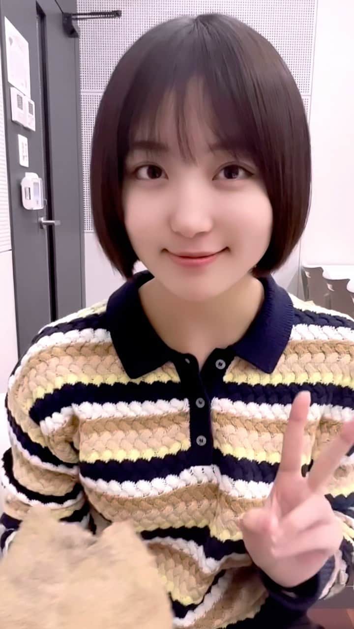 南野巴那のインスタグラム：「今日はお味噌汁を食べました 口乾燥してるー🥲　この前の動画の続き❕」