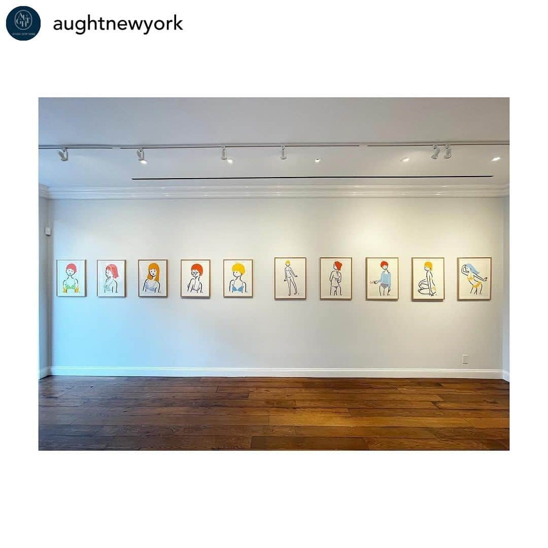 白根ゆたんぽのインスタグラム：「My solo exhibition in NY has begun.  Posted  @aughtnewyork  Yutanpo SHIRANE solo exhibition Pretty As Usual  NOV 30 - DEC 31 WEDNESDAY - SUNDAY, 1 - 6 PM @yuroom  #shiraneyutanpo #japaneseartist #art #painting #exhibition」