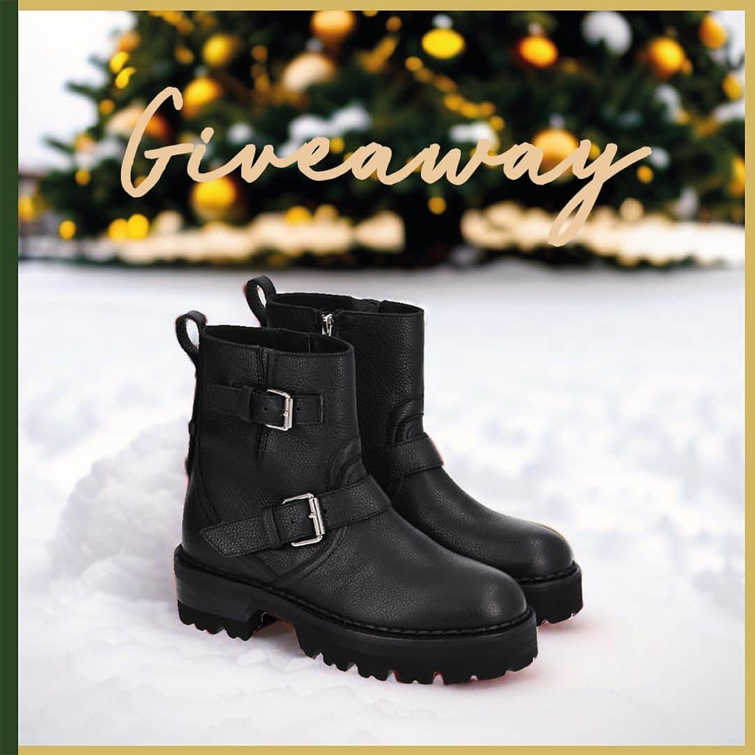 フリーランスのインスタグラム：「✨CONCOURS✨⁣ ⁣ ⁣ [Concours terminé] À l’occasion des fêtes, nous vous avons réservé un jeu concours d’exception  ⁣ Tentez de remporter une paire de bottines biker CARRIE parfaites pour ces fêtes de fin d’année et l’hiver qui arrive.  ⁣ Pour participer :⁣ ⁣ ❤️ Likez ce poste⁣ ⁣ ➕ Suivez @freelance_paris  ⁣ 👭Tagguez 2 personnes avec qui vous aimeriez remporter ces cadeaux⁣ ⁣ Le gagnant du concours sera annoncé le lundi 11 décembre.⁣ ⁣ À vous de jouer ! ✨⁣ ⁣ ⁣ ⁣ ✨GIVEAWAY✨⁣ ⁣ It’s Christmas time! For the occasion, we have an exciting contest for you, with a brand ⁣  Try to win a pair of CARRIE biker boots perfect for this holiday season, and the upcoming winter  ⁣ Follow the rules below :⁣⁣ ❤️Like this post⁣⁣ ➕Follow  @freelance_paris  👭Comment and tag 2 friends you would like to share these gitfs with!⁣ ⁣ The winner will be announced on Monday 11th of December.  Good luck!  #christmasgiveaway #freelanceshoes #bikerboots #fw23collection」