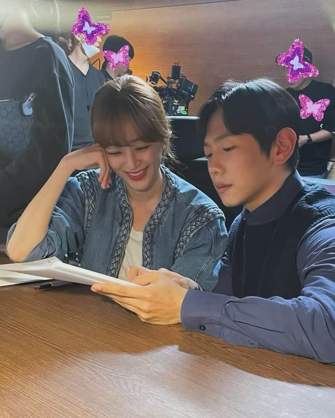 キム・ヒョジンさんのインスタグラム写真 - (キム・ヒョジンInstagram)「주협이가 찍어준 사진~ 란주와 용관💚 #무디바의추억」12月7日 22時29分 - hyojin__0705