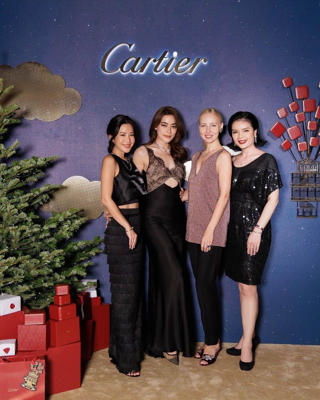 キンバリー・アン・ウォーテマス・ティアムシリさんのインスタグラム写真 - (キンバリー・アン・ウォーテマス・ティアムシリInstagram)「A fabulous night at Cartier‘s Fabulous House ♥️✨ @cartier #CartierThailand #TheFabulousCartierHouse」12月7日 23時05分 - kimmy_kimberley