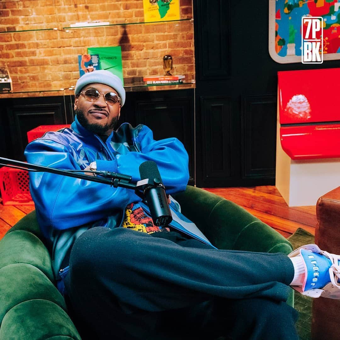 カーメロ・アンソニーさんのインスタグラム写真 - (カーメロ・アンソニーInstagram)「We’re LIVE!! @7pminBrooklyn @thekidmero  Hit the link in bio to stream   #STAYME7O」12月8日 3時00分 - carmeloanthony