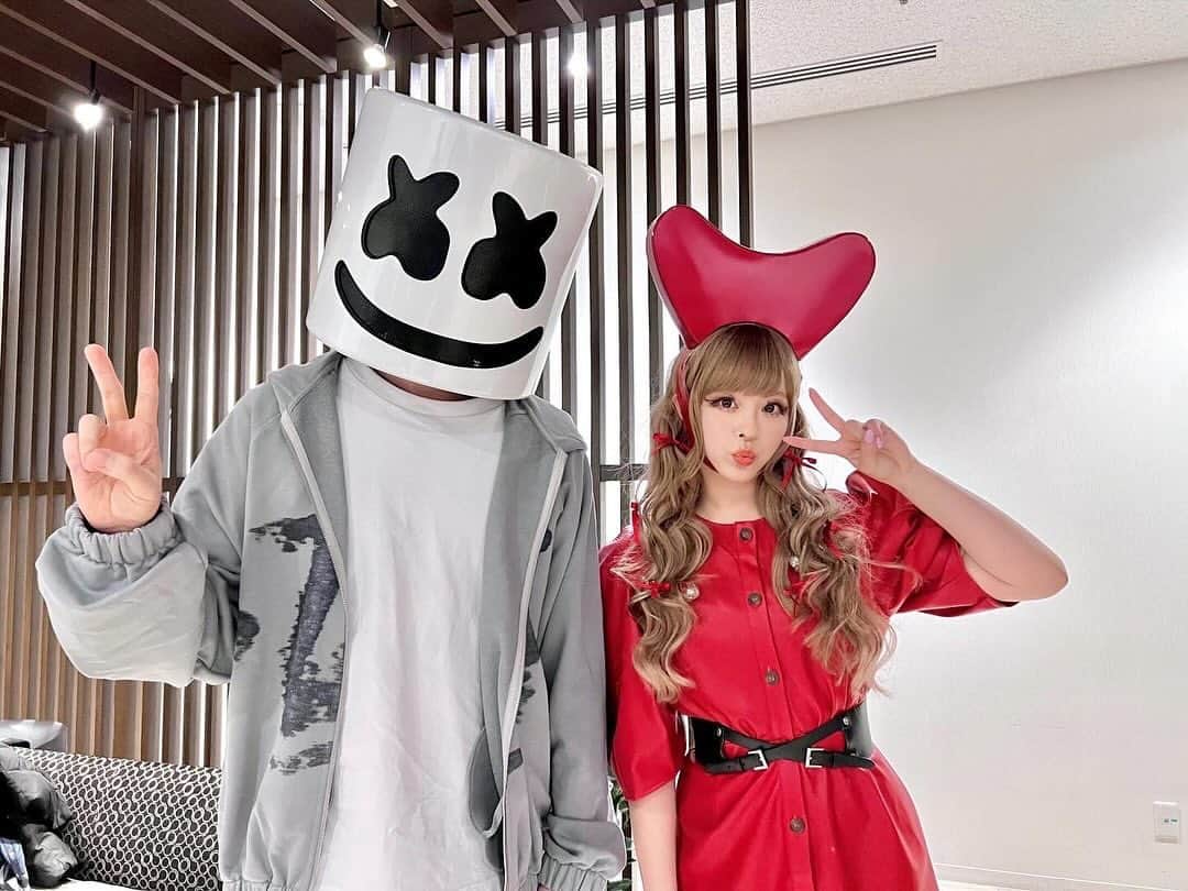 きゃりーぱみゅぱみゅさんのインスタグラム写真 - (きゃりーぱみゅぱみゅInstagram)「Marshmello♥️ Next→kobe」12月7日 23時16分 - kyarypappa