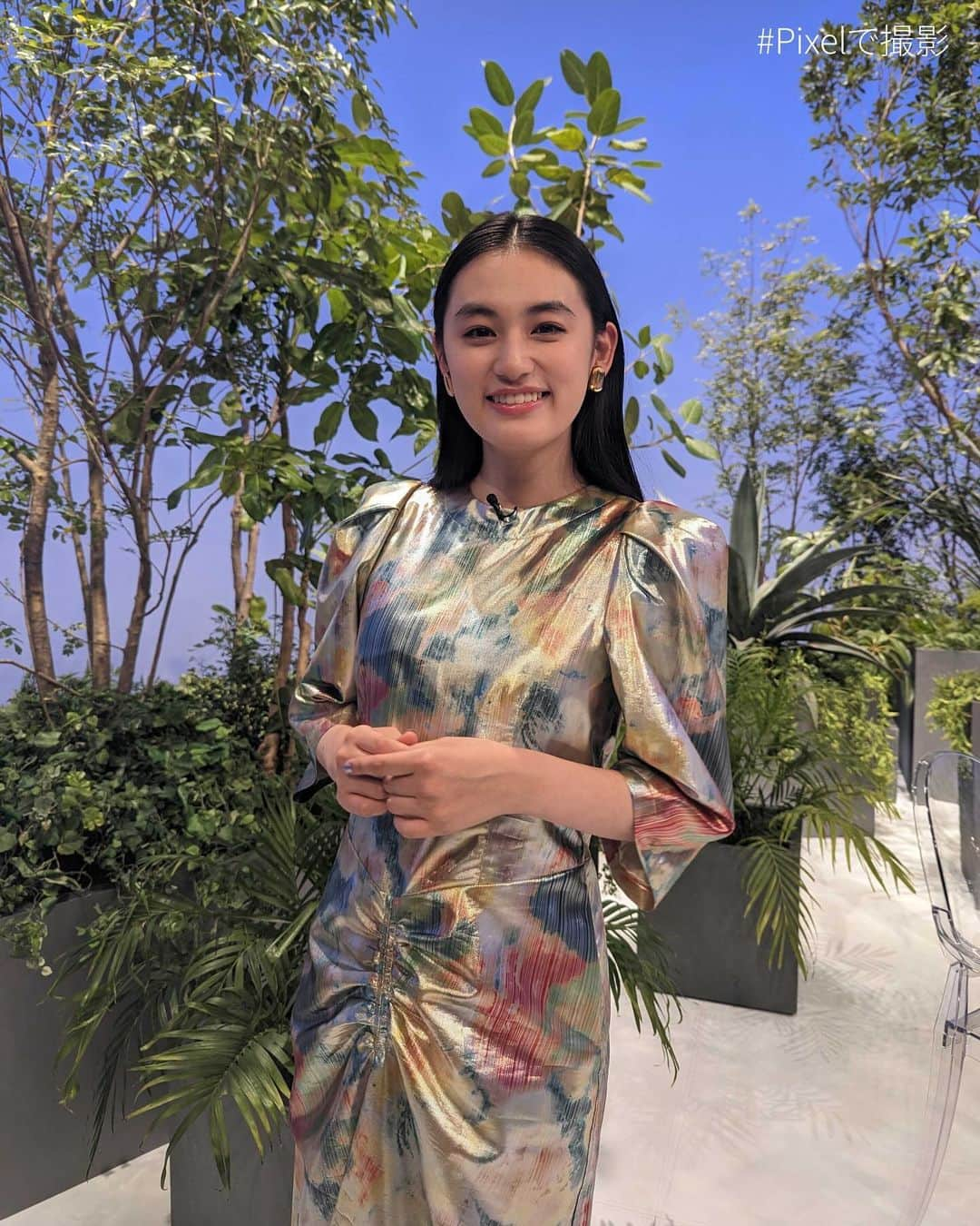 日本テレビ「ANOTHER SKY」さんのインスタグラム写真 - (日本テレビ「ANOTHER SKY」Instagram)「今田さんにお正月みたいやな！と言われていた、向井さん回の八木ちゃん！  そんな八木ちゃんの衣装はこちら。  ドレス・シューズ：ともにTOGA PULLA（@togaarchives）  #ANOTHERSKY #アナザースカイ #Pixelで撮影 #長崎#向井慧#今田耕司#八木莉可子」12月7日 23時26分 - anothersky_ntv