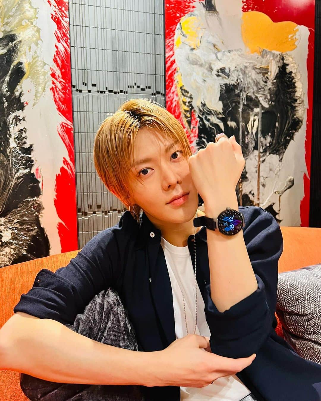 中本悠太さんのインスタグラム写真 - (中本悠太Instagram)「#LouisVuitton #LVConnected #LVWatches #PR」12月7日 23時29分 - yuu_taa_1026