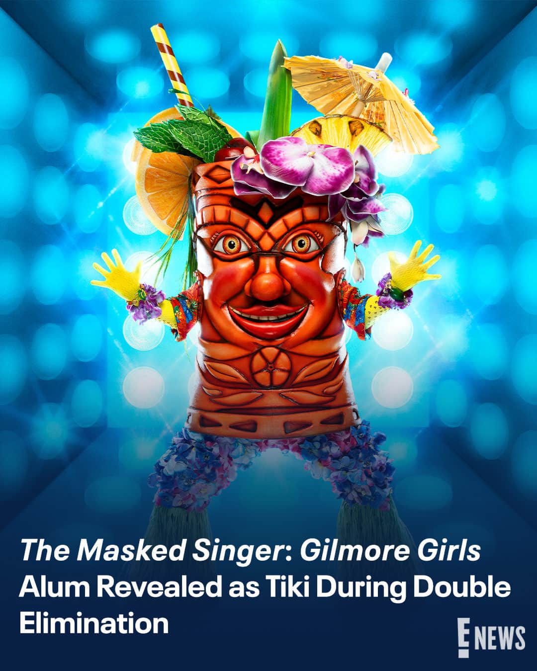 E! Onlineさんのインスタグラム写真 - (E! OnlineInstagram)「Where Tiki leads, we will follow, as he says goodbye to #TheMaskedSinger. 🏖️ Find out who was behind the mask at the link in our bio. (📷: FOX)」12月8日 0時00分 - enews