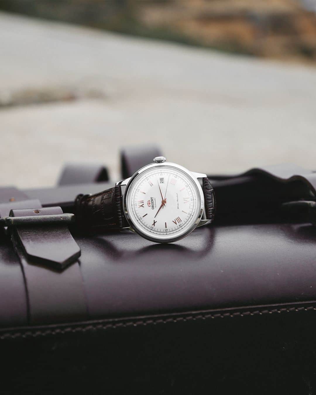 Orient Watchのインスタグラム：「This is one accessory you can't forget to pack.⁠ ⁠ Model: Orient Bambino Version 2 FAC00008W0」