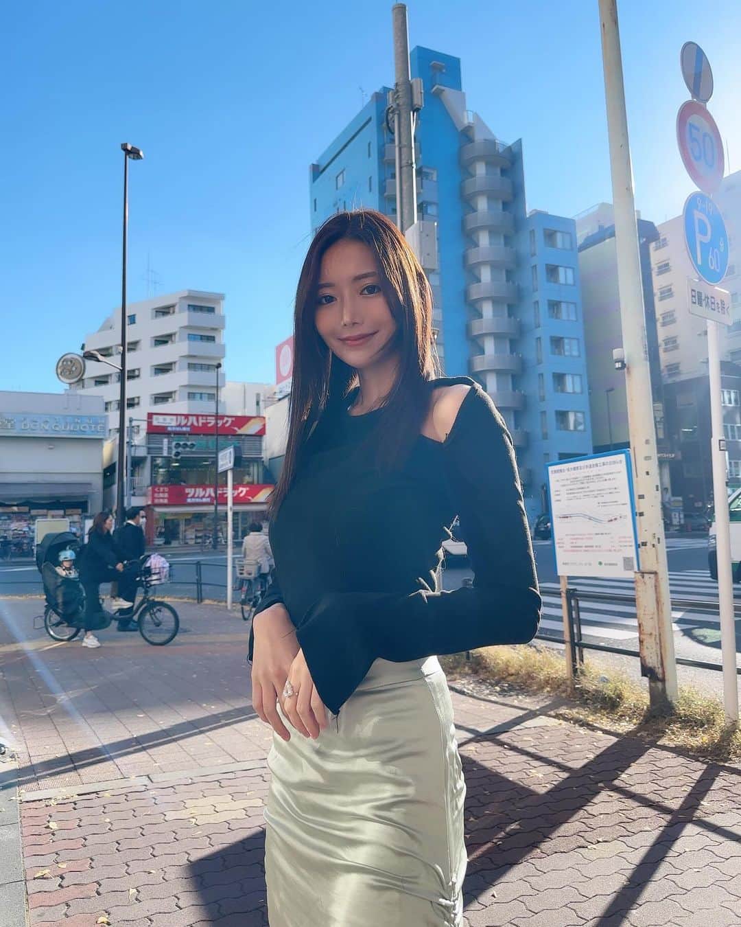 寺口智香のインスタグラム：「ストリートすぎるストリートスナップ」
