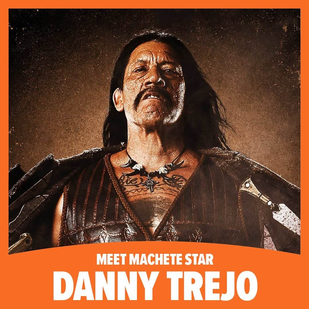 ダニー・トレホのインスタグラム：「There’s only one kind of Machete allowed at FAN EXPO, and it's Danny Trejo. Meet the fan-fave star in Cleveland this April. Tickets are on sale NOW at the link in bio.  #FANEXPOCleveland #FANEXPOCleveland2024 #FXCL #FXCL24 #cleveland #ohio #cle #thisiscle #clevelandohio #theland #akron #columbus #dannytrejo #machete」