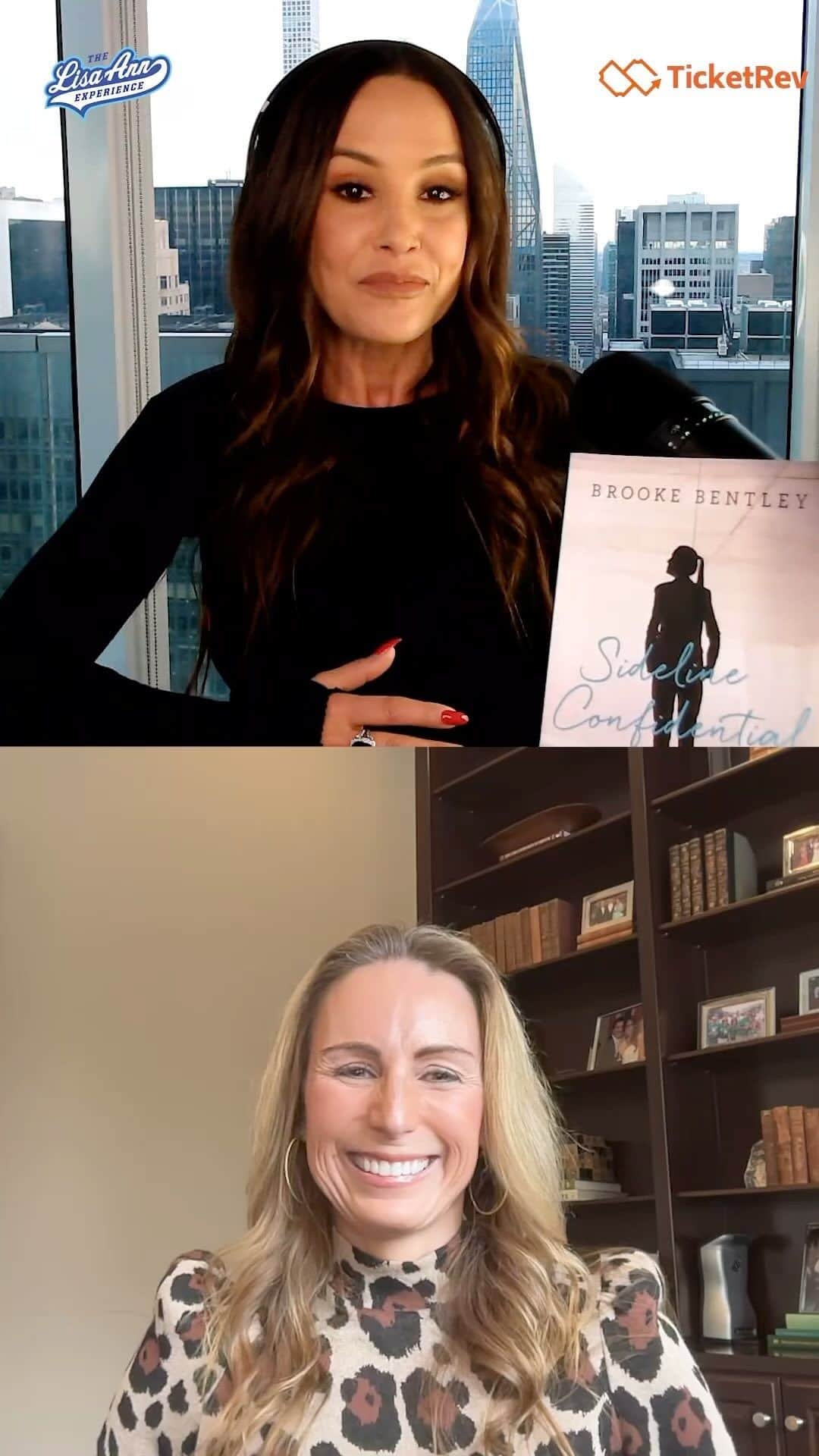 リサ・アンのインスタグラム：「This was such an incredible conversation for my podcast with @brookiebentley as she shares stories of being a sideline reporter in the NFL and now a Best Selling Author with her Novel “Sideline Confidential” The full episode is available on all listening platforms 🎧  #thelisaannexperience #podcast #thereallisaann」