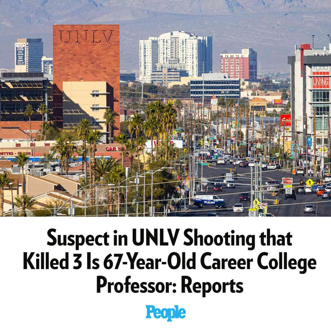 People Magazineさんのインスタグラム写真 - (People MagazineInstagram)「The suspected gunman who killed three people and injured a fourth on the campus of UNLV before he was killed by police was a college professor who might have unsuccessfully applied for a job at the school, according to multiple reports.  According to law enforcement sources cited by the Associated Press, CNN and ABC News, the shooter was Anthony Polito, 67. Per his LinkedIn profile, Polito described himself as a “semi-retired university professor,” who previously worked at East Carolina University from 2001 to 2017.   Las Vegas Metropolitan Police Sheriff Kevin McMahill said Wednesday evening that three people were killed in the shooting, which began just before noon in the school’s Beam Hall, the business school building. Police also said there were reports of shots fired at the Student Union, which is directly across from Beam.  Read the full story at the link in our bio. | 📷: Chase Stevens/Las Vegas Review-Journal/Tribune News Service via Getty」12月8日 1時35分 - people