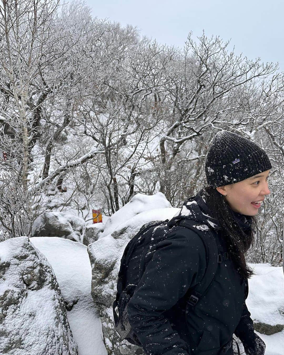 イム・セミさんのインスタグラム写真 - (イム・セミInstagram)「눈은 보리의 이불이다 ❄️ 여러분의 눈은 어떤 존재인가요?  세미의절기 ’대설‘ 만나러 유튜브로 오세요 !   어제 서울독립영화제를 마무리 하느랴 대설 업로드 소식을 놓쳤어요 ! 와주신 분들 반갑고 고맙습니다 ! 🤍  #세미의절기 #대설 #방과후등산활동 #퍼티라이깅」12月8日 11時34分 - susemee