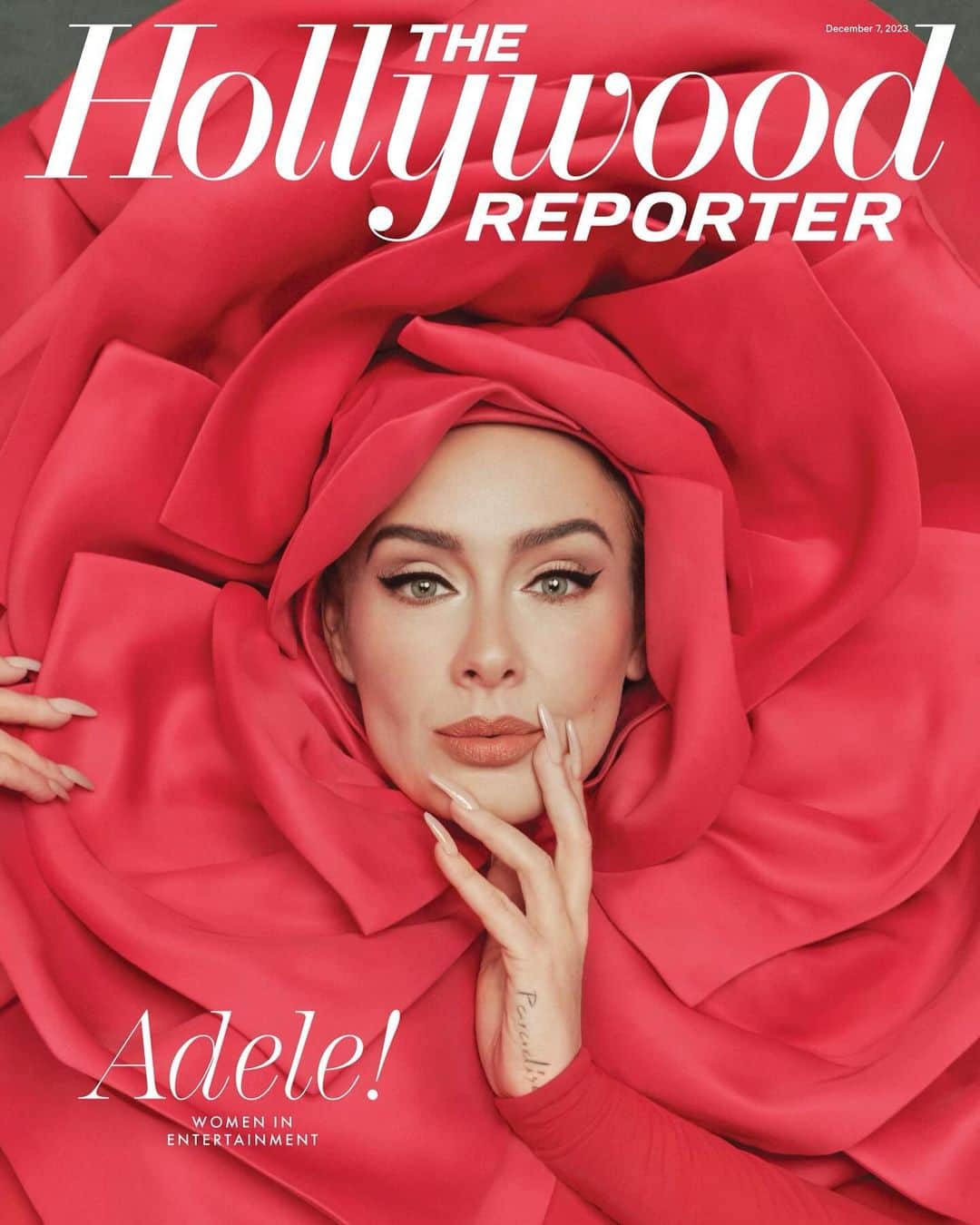 アデルのインスタグラム：「The Hollywood Reporter」