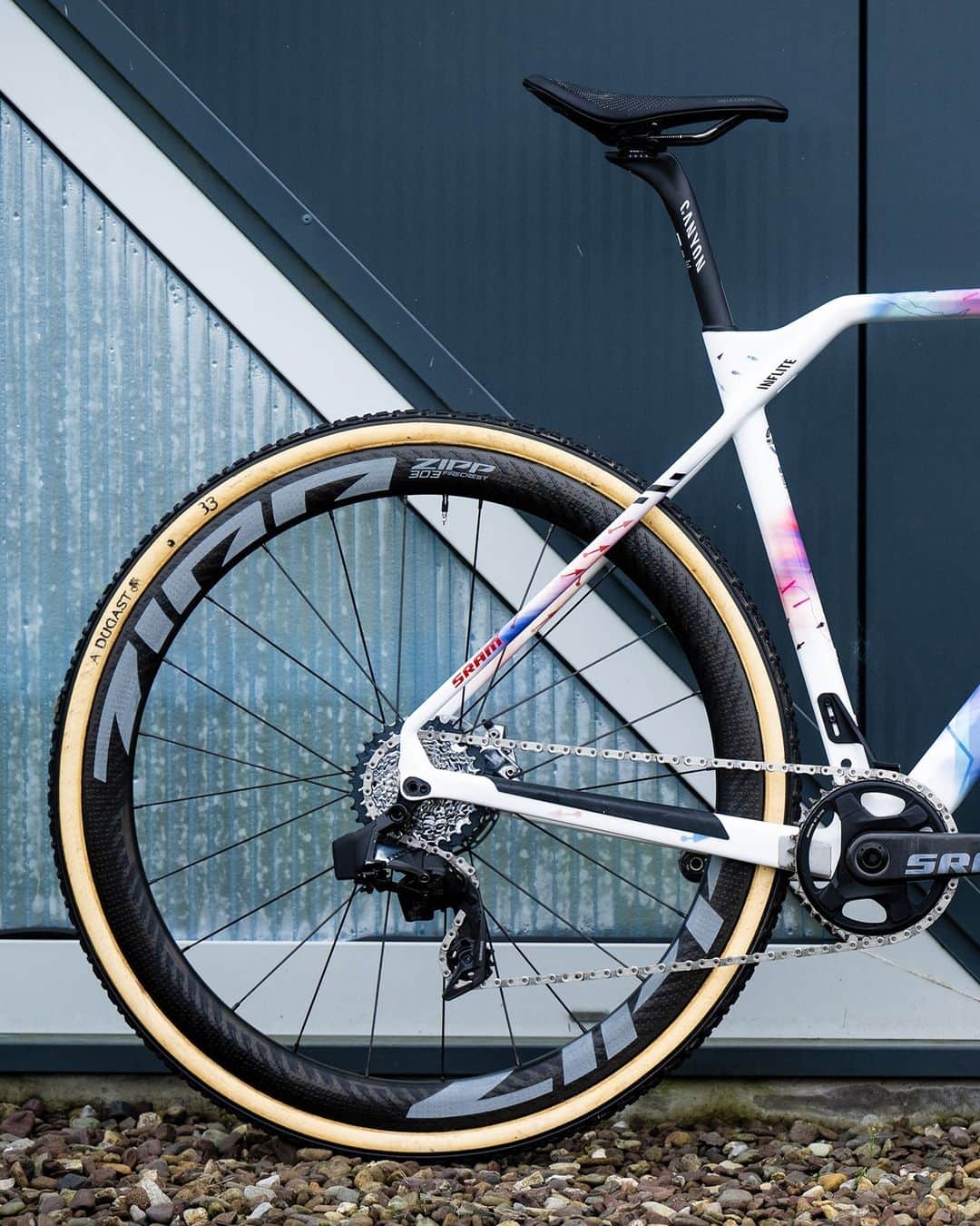 Zipp Speed Weaponryのインスタグラム：「@backstedt_zoe's @canyon Inflite has us dreaming of run ups, muddy ruts, and bunny hops. Cyclocross is most definitely HERE! 📸 @billy_lebelge」