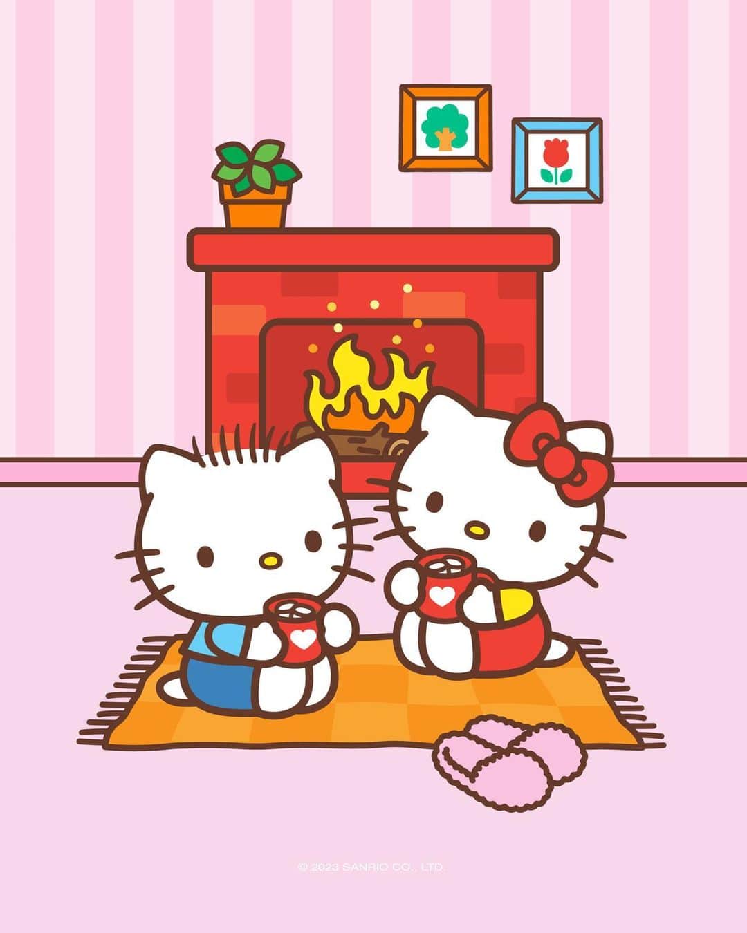 Hello Kittyさんのインスタグラム写真 - (Hello KittyInstagram)「You and who? ❄️🤍 Tag them!」12月8日 7時00分 - hellokitty