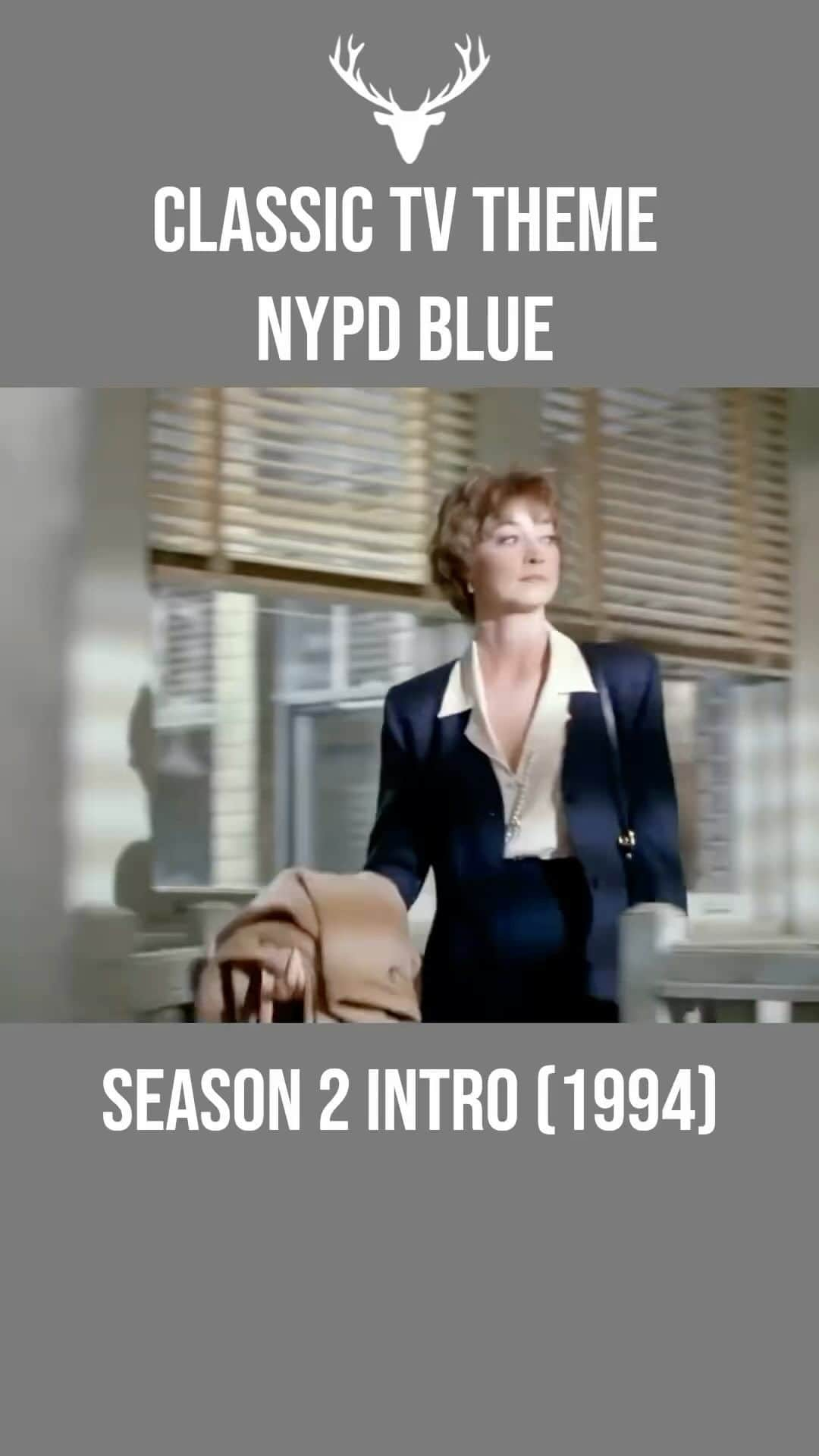 シャロン・ローレンスのインスタグラム：「#tbt 😉Repost from @walkenandtalken • NYPD Blue was a classic award winning 90s show and its hard hitting opening theme was one of many Mike Post hits. The show was a constant for late night TV watching as a teenager!  @officialjimmysmits @scottgenk @medavoy48 @abcnetwork @nypd @relivethe90s @officialflashback90s @90s.era.nostalgia @bbshow_cbs   #nypdblue #tvthemesongs #themesong #intro #thememusic #classictv #90s #1990s #drama #tvseries #jimmysmits #dennisfranz #lawandordersvu #bluebloods #chicagopd #cops #happyvalley #brooklyn99 #nostalgia #viralreels #trendingreels #bosch #theshield #thewire #truedetective #nyc #lawandorder #criminalminds #csi」