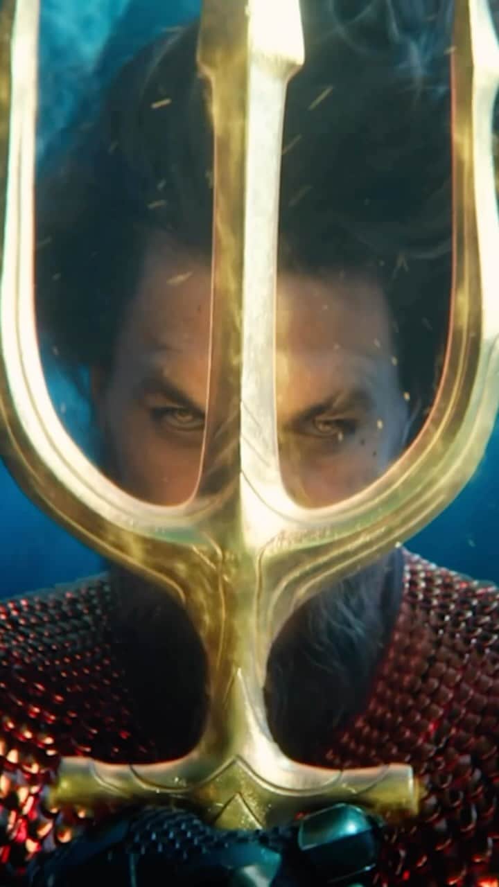 ジェイソン・モモアのインスタグラム：「Repost @aquamanmovie   Submerge yourself in an epic, undersea adventure on @roblox! 🔱 #Aquaman and the Lost Kingdom - Only in theaters December 22. Tickets available now. Link in bio.」