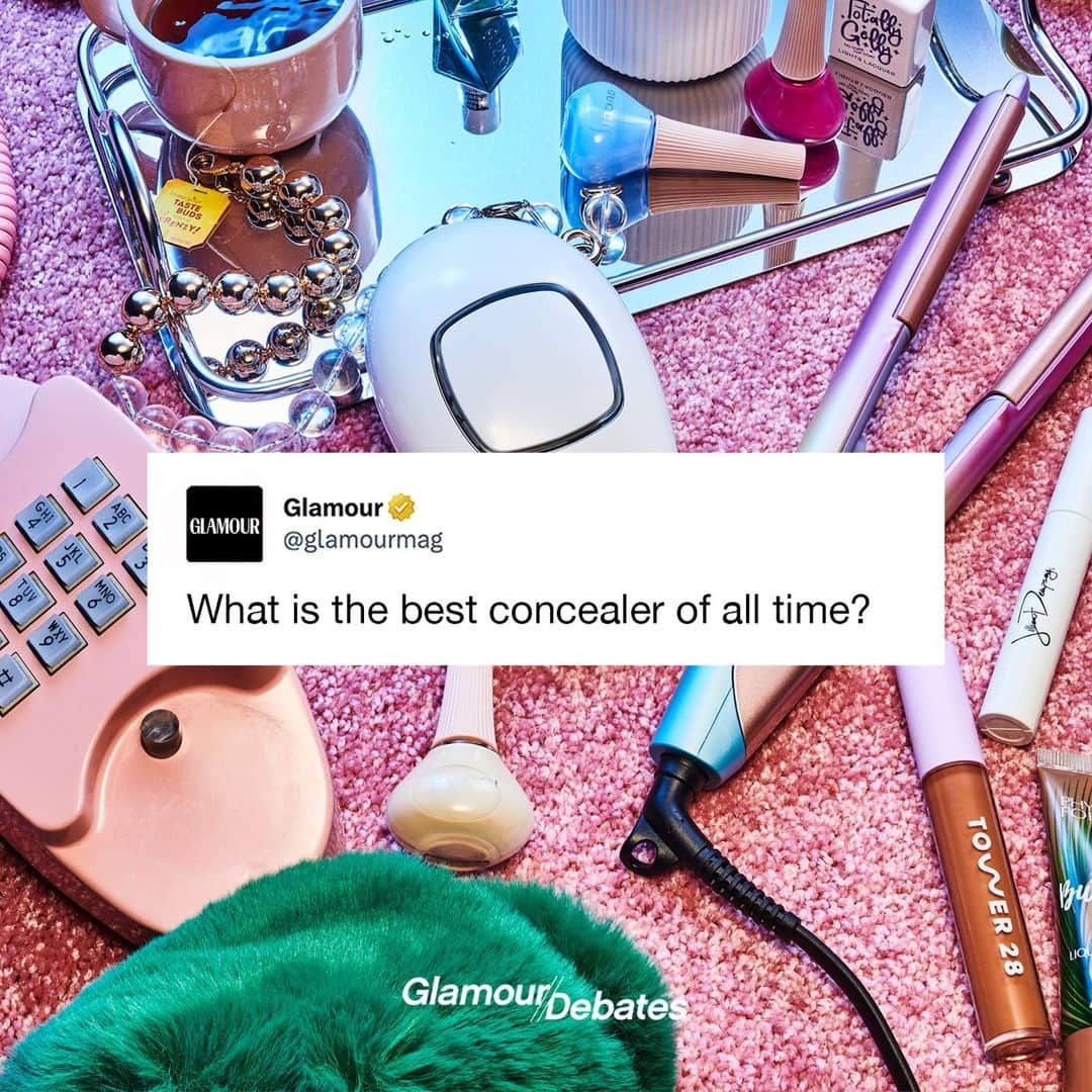 Glamour Magazineのインスタグラム：「No undereye bags here. Drop your favorite below and visit the link in bio to see the concealer Glamour editors can’t get enough of.」