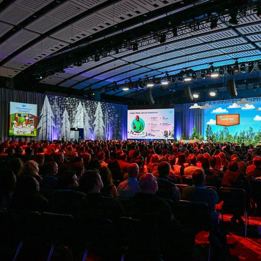 Salesforce さんのインスタグラム写真 - (Salesforce Instagram)「✨ The #SalesforceTour Chicago highlights. ✨   We shared live demos of: ▪️ Einstein 1 Platform ▪️ Data Cloud + Tableau ▪️ Einstein 1 Copilot ▪️ Einstein 1 Copilot Studio  Missed it? Catch more AI innovations at #SalesforceTour NYC, streaming free on Salesforce+.」12月8日 7時40分 - salesforce