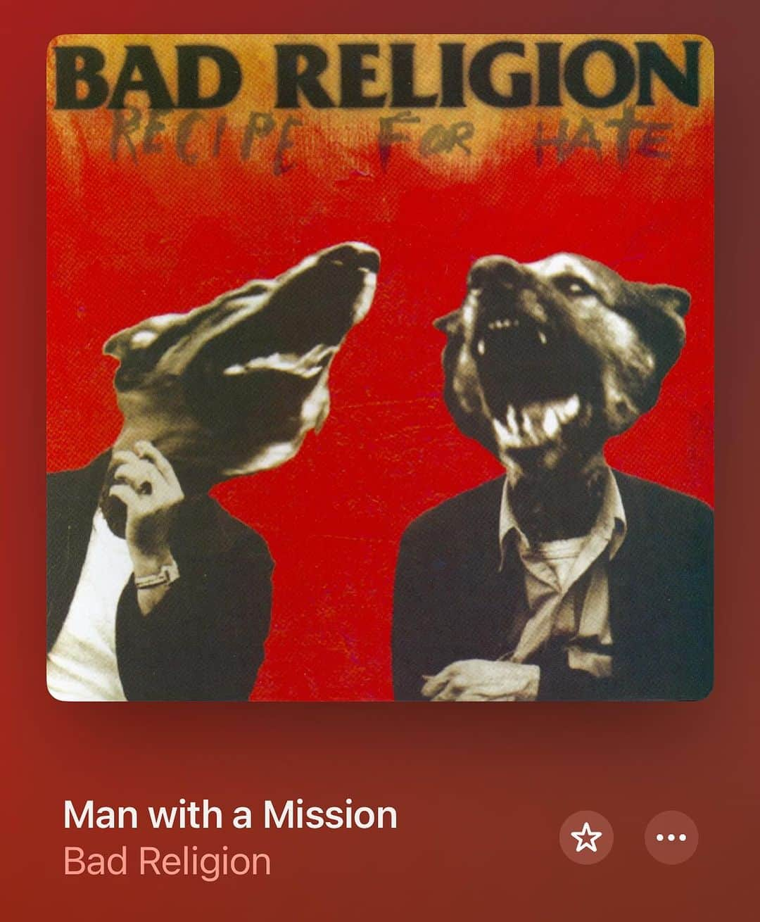 白鳥雪之丞のインスタグラム：「出勤前ソング😊🎧  @badreligionband  #badreligion  #vol90」