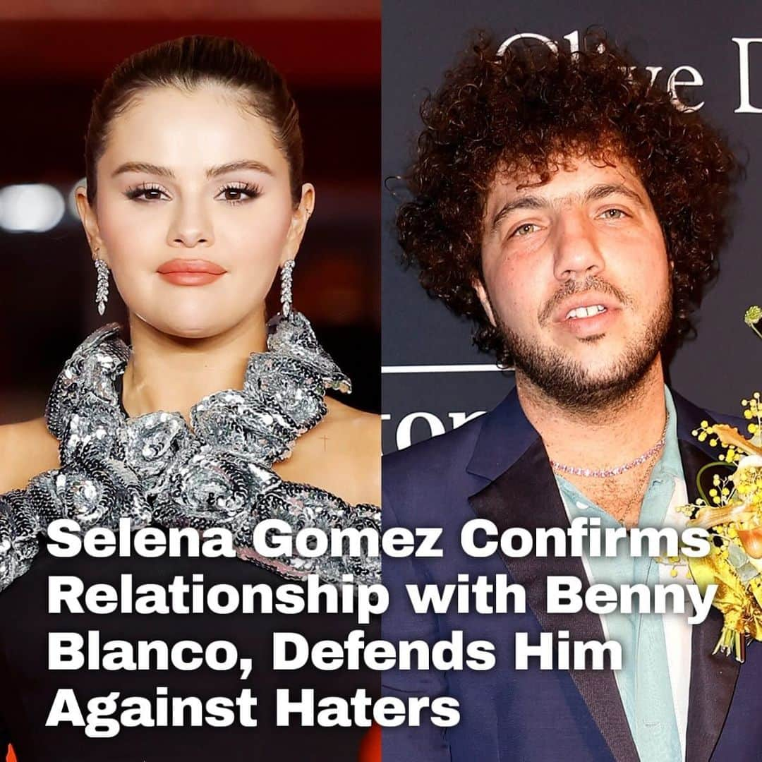 Just Jaredさんのインスタグラム写真 - (Just JaredInstagram)「Selena Gomez is making it clear that Benny Blanco is her new boyfriend and she has some words for anyone who has a problem with her relationship. Head to the LINK IN BIO for everything she’s saying. #SelenaGomez #BennyBlanco Photos: Getty」12月8日 10時26分 - justjared