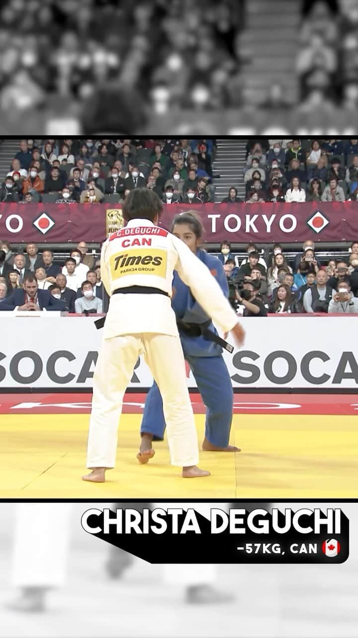 出口クリスタのインスタグラム：「Top Ippons - Christa Deguchi 🇨🇦🔝  #JudoTokyo #Judo #Tokyo #Japan #TopIppons #Ippon」