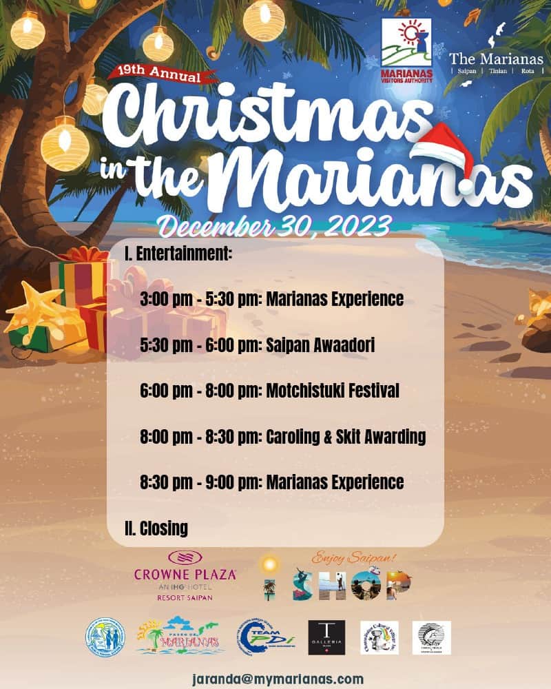マリアナ政府観光局さんのインスタグラム写真 - (マリアナ政府観光局Instagram)「1ヶ月続く南の島マリアナのクリスマスイベント『クリスマス in マリアナ』が12/2より開催🎅🎄 　　　　 「クリスマス in マリアナ(Christmas in the Marianas)」は毎年12月の毎週土曜日に、サイパン島の繁華街ガラパンで開催されるローカルも楽しみにしているクリスマスイベント。  クリスマスツリーのデコレーションコンテストやクリスマスパレードをはじめ、地元小中学生によるクリスマスキャロルの合唱コンテスト、地元高校生による演劇コンテストなどで賑わいます。  初日の12月2日はクリスマスツリー点灯のカウントダウンからはじまり、地元の小中学生がパフォーマンスを披露しイベントを盛り上げました 　　　　　　　 🎄 🎄 🎄 　　　　 会場のT ギャラリア サイパン by DFSはマリアナケーション”旅得”キャンペーン『旅得その３』の旅得クーポン受け取り＆旅得大抽選会の会場でもあるので、クーポン受け取りと一緒に是非お立ち寄りくださいね♪ 🔗https://japan.mymarianas.com/marianacation/tabitoku/ 　　　　 🎁 🎁 🎁　 　　　　 リゾートホテルからガラパンのT ギャラリア サイパン by DFSまでの移動はTASIシャトルの1日乗車券が便利です🚌 🔗https://japan.mymarianas.com/tasi-shuttle/ 　　　　 🎅 🎅 🎅 　　　　 　　　　　 ￣￣￣￣￣￣￣￣￣￣￣￣ @mymarianas_mva ではサイパン、テニアン、ロタのマリアナ（北マリアナ諸島）の絶景スポット、観光情報、キャンペーン情報を紹介しています。 フォローして旅行準備に役立てたり、美しい自然の風景に癒やされてくださいね😆 　　　　　 @mymarianas_mv のURLは要チェック🔥 　　　　　　 成田ーサイパン 🏝 ユナイテッド航空の直行便が運航中🛫 成田発：火・木・日 🛫乗継便はグアム、ソウル（インチョン） 　　　　　　 🌴 マリアナケーション旅得キャンペーン開催中 🌴 https://japan.mymarianas.com/marianacation/tabitoku/ ＿＿＿＿＿＿＿＿＿＿＿ 　　　　 #クリスマス #クリスマスイベント #クリスマスイベント開催中 #南の島のクリスマス  #マリアナ #サイパン #テニアン #ロタ #イベント情報 #海外旅行 #海外イベント #旅行 #冬旅 #年末年始旅行 #クリスマス旅行 #海外 #家族旅行 #キャンペーン #フッ軽 #島のクリスマス #島暮らし #旅好きな人と繋がりたい #サイパン旅行 #マリアナ旅行 #saipan #mymarianas #christmasinthemarianas #northernmarianaislands #VisitCNMI」12月8日 21時00分 - mymarianas_mva