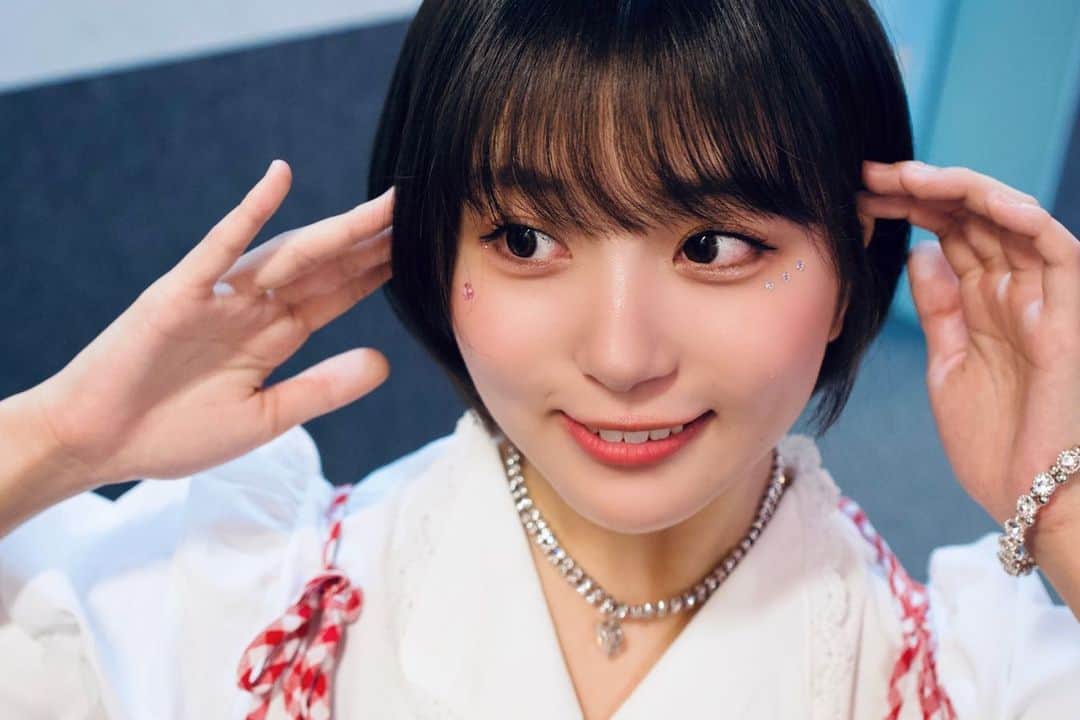 南野巴那のインスタグラム：「今日はおにぎりを食べました」
