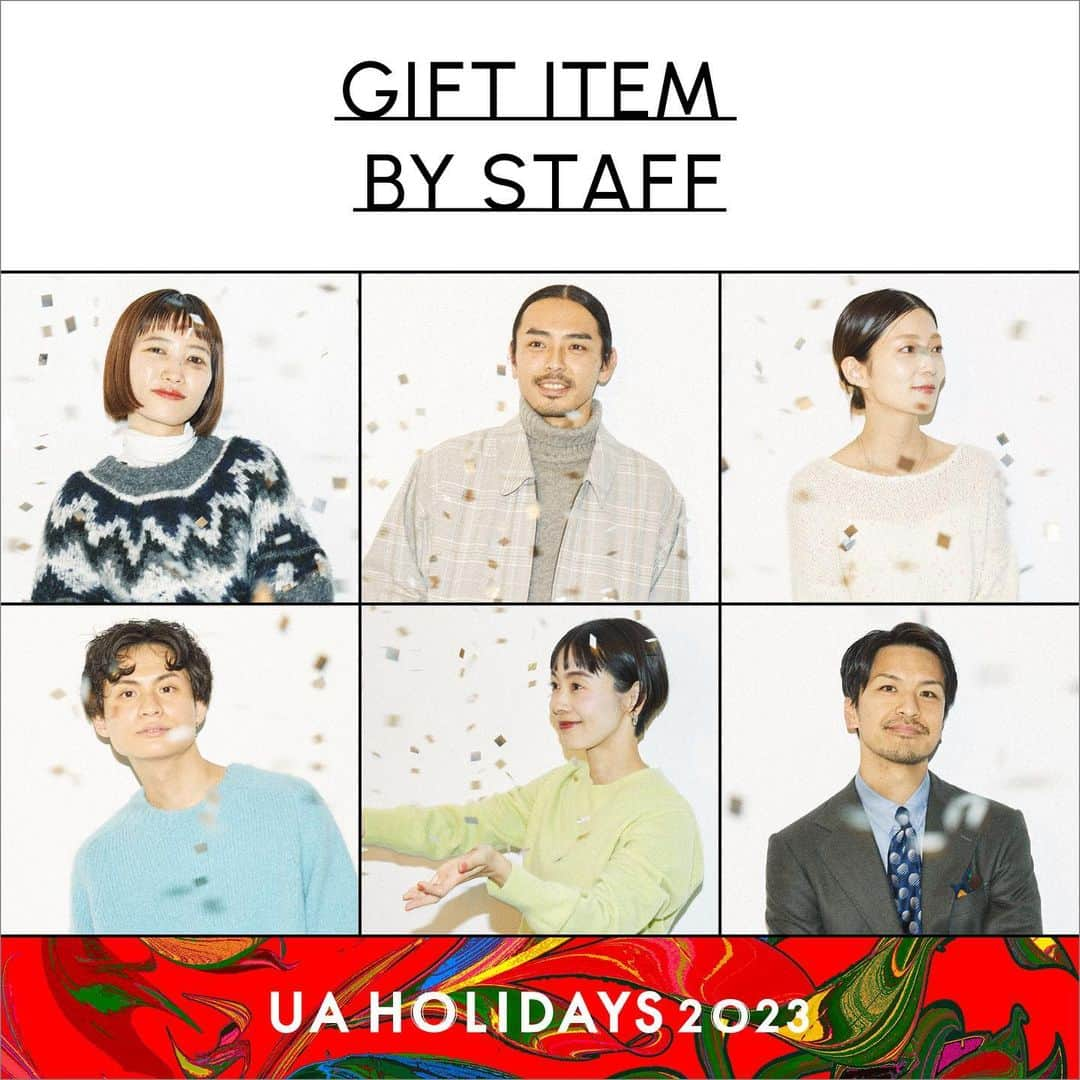 UNITED ARROWS のインスタグラム：「【特集ページ公開】 人気スタッフ6人がオススメするギフトアイテム 「GIFT ITEM FOR STAFF」が公開されました。 贈る相手を想像しながら、スタッフが思い思いにギフトアイテムをセレクト。 大切なあの人へのプレゼントの参考にしてください。 特集ページはストーリーハイライトからご覧いただけます。   UNITED ARROWSからは新宿店 仲さんと丸の内店 藤原さんがご紹介します。 2人がこの冬、自分自身に送りたいギフトは、、、   【5枚目】仲さん les bon bon for UNITED ARROWS ブレスレット　¥30,800 品番：17335993446 ピアス　¥22,000 品番：17335993448   COMMENT 年齢を重ねるにつれて、シンプルながらも品のあるものを選ぶようになってきました。 デイリーに使える上質なジュエリーで人気の<ル ボン ボン>のプレシャスラインは、 プラチナとダイヤモンドを使用した特別な逸品。身につけるだけで日々のテンションが上がりそう。   【9枚目】藤原さん CROCKETT&JONES for UNITED ARROWS   ローファー ¥165,000 品番：13314039817   COMMENT 珍しいダークブラウンのコードバンに心惹かれた、〈クロケット&ジョーンズ〉の別注ローファー。 入社当時に憧れて購入した同素材のシューズは今でもケアしながら大切に履いていますが、 この一足も初心に返りながら丁寧に履いていきたいと思えるアイテムです。  #UAHOLIDAYS #BEATS_OF_FASHION #UNITEDARROWS #ユナイテッドアローズ #ホリデー #クリスマス」