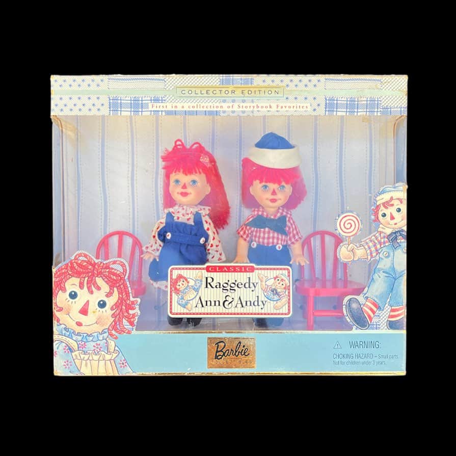 おもちゃやSPIRALのインスタグラム：「90's Kelly Vintage Raggedy Ann&Andy 入荷しました❤️🍭」