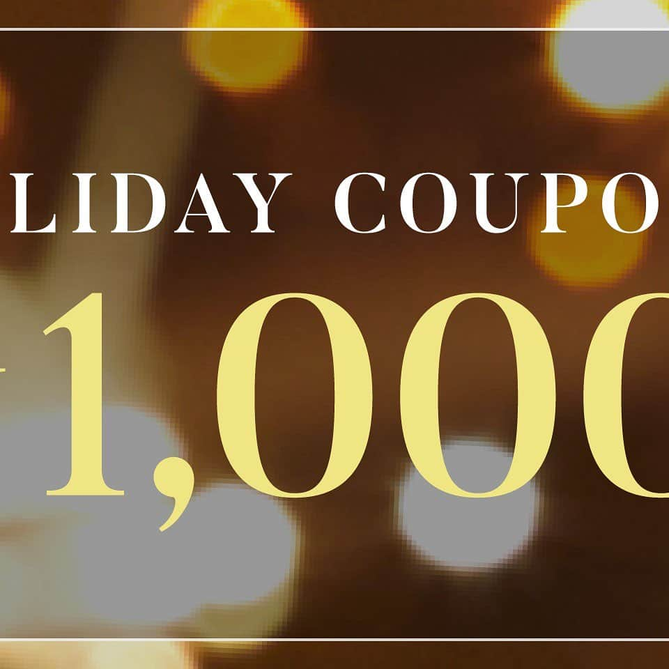 celford_officialのインスタグラム：「【NEWS】 ⁡ HOLIDAY COUPON CAMPAIGN ⁡ 12.8 fri 0:00 - 12.10 sun 23:59 ⁡ 税込5,500円以上のお買い物に 何回もご利用頂ける1,000円OFFクーポン プレゼントキャンペーンをオンラインにて開催中。 ⁡ この機会に是非ショッピングをお楽しみ下さい。 ⁡ ⁡ #CELFORDAW23 #celford #セルフォード」