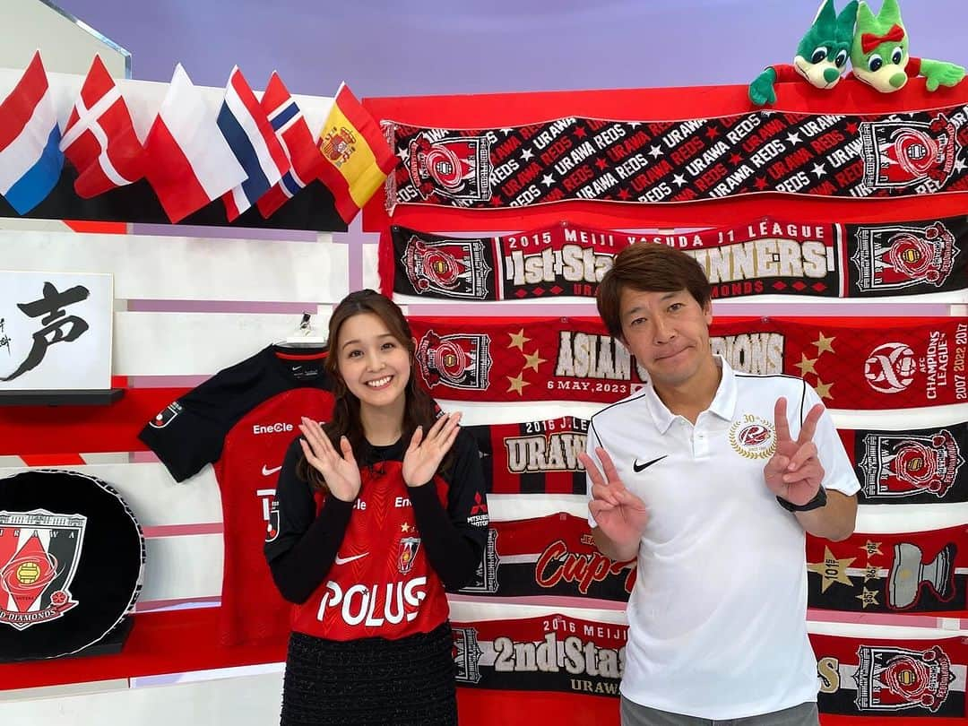 水内猛のインスタグラム：「テレ玉GGR❗️北海道コンサドーレ札幌戦、ハノイFC戦、レッズユースの試合のハイライト❗️見てね〜　そして、来週始まるクラブワールドカップは見れるのかな😅 #浦和レッズ #三菱重工浦和レッズレディース #浦和レッズユース #テレ玉 #GGR #笹井千織」