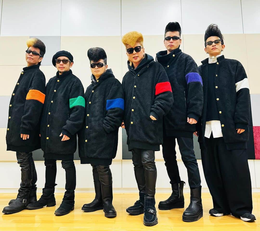 綾小路翔さんのインスタグラム写真 - (綾小路翔Instagram)「学ランフリース、氣志團ちゃんみんなで着てみた。短（みじ）と長（なが）、みんなはどっちが好き？  #氣志團 #KISHIDAN #KISSES #学ラン #學蘭 #房総与太郎商店」12月8日 16時30分 - showayanocozey