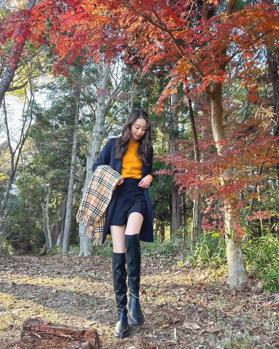 中川知香のインスタグラム：「🍁 ｍｏｍｉｊｉ  #中川知香」