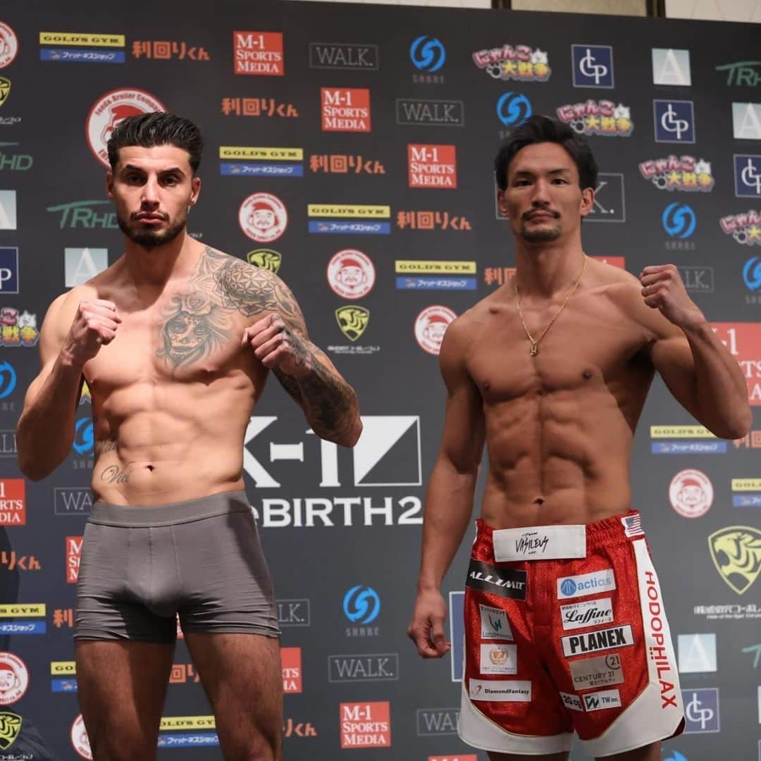 K-1【Official】さんのインスタグラム写真 - (K-1【Official】Instagram)「K-1 ReBIRTH2 📅December 9, 2023 🚩Edion Arena Osaka, Japan  ✅Weigh-in  👑Middleweight Title Fight 🇹🇷Hasan Toy @officialhtoy  vs 🇯🇵Shintaro Matsukura @shintaro.matsukura   [ @kakutou_abema | @unextjp_official | @gaora_sports | #k1wgp ]」12月8日 18時00分 - k1wgp_pr