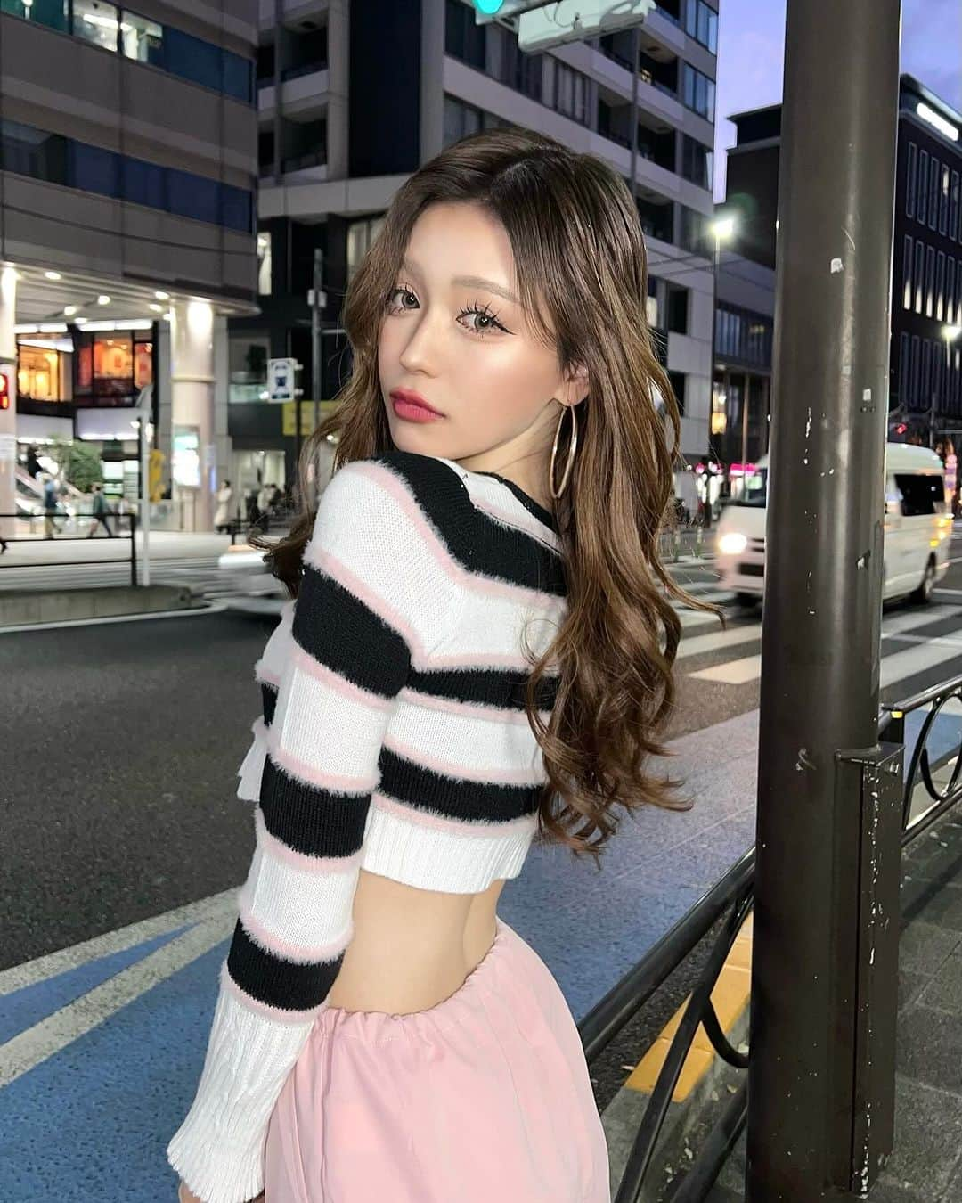 田向星華（せいせい）のインスタグラム：「この日お洋服もメイクもピンクで合わせたの🤧🩷」