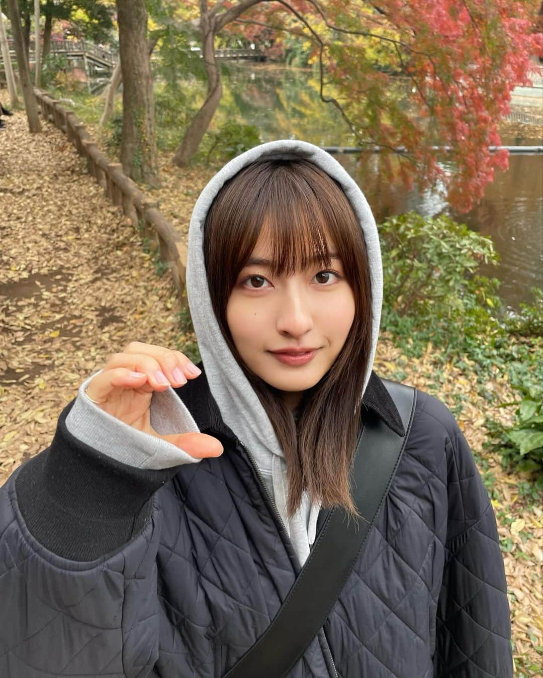 斉藤里奈さんのインスタグラム写真 - (斉藤里奈Instagram)「ハートしてもらった、🫶🏻」12月8日 18時50分 - rina_pyonpyon