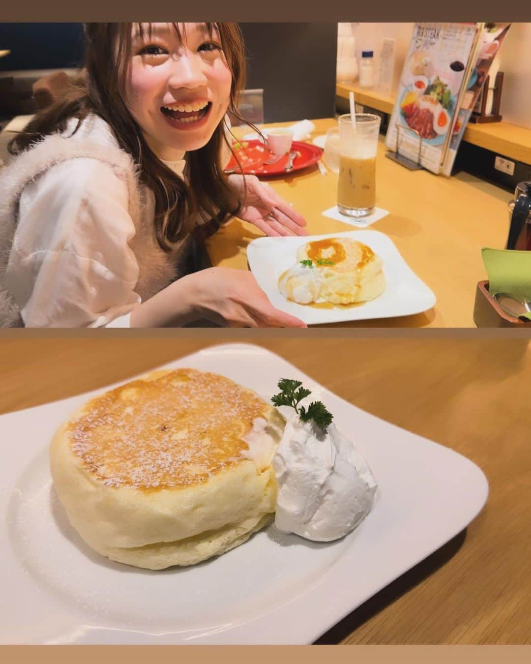 毛利佳納子さんのインスタグラム写真 - (毛利佳納子Instagram)「32歳になりました🎂 むさしの森珈琲にランチへ🚗³₃ 好きすぎてもはや月イチで来てる😂 子連れ行きやすい＆ご飯美味しすぎ ＆ここのパンケーキはまじで日本一🥞  お店は全国にあるみたいなので ぜひ食べてみてほしい〜！！！🥹  その後バースデイ👶🏻で3時間滞在(長すぎて呆れられた) ベビー服好きすぎて永遠にいれる😂 友達とバースデイ巡りして 👶🏻おそろコーデしたい😮‍💨💗誰かしよ〜♡  夜はお家で🏠ふみくんが お手製ハンバーグ作ってくれた♡ 去年の誕生日も同じくハンバーグ作ってもらってんけど 絶賛つわり中やって、 泣きながら食べて泣きながら全部吐いた🤰いい思い出(?) 今年は美味しく食べれました🤣ありがとう♡  初めて3人で過ごす誕生日、幸せいっぱいでした🥰 来年は「まま〜おめでと〜👶🏻」 とか言うてくれるのかな😮‍💨💓わくわく💓  おめでとうメッセージくださった方 本当にありがとうございました😍   #ママコーデ  #ママ #32歳  #30代ママ  #0歳  #0歳児ママ   #むさしの森珈琲  #福岡グルメ  #令和5年ベビー  #女の子ベビー   #女の子ママ  #0y5m  #生後5ヶ月」12月8日 20時17分 - kanako_mouri