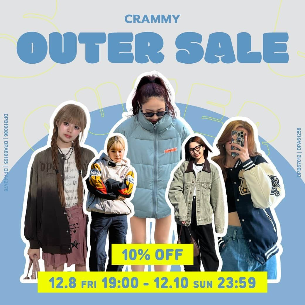 米田紗英のインスタグラム：「OUTER SALE🎅🏻♥️  アウター全品 \\ 10%OFF // ❤️‍🔥 アイテムによっては【最大1500円OFF‼️】 でお買い求め頂けるビッグチャンス✊🏻  CRAMMYではトレンドのファーコートや アニマル柄のゴージャスなアウターが大人気🐆⚡️ 防寒対策バッチリなダウンは 絶対にゲットしたいアイテム☃️  --・---・---・----・--- ▪️期間▪️ 12/8(金)19:00 - 12/10(日)23:59 ----・---・---・----・---  今すぐアウターをチェック✊🏻❤️‍🔥  #dleepytown#caraffinato#CRAMMY#クラミー#デイリーファッション#秋コーデ#秋冬コーデ#クリスマスコーデ#レザージャケット#レザージャケットコーデ#レザー#ニットコーデ#冬コーデ#海外風コーデ」