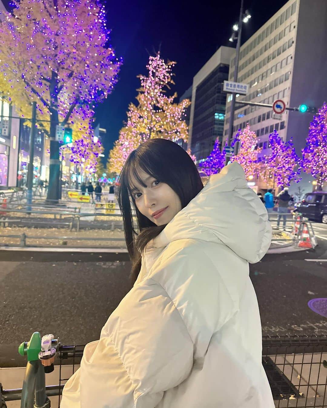 新井椎夏さんのインスタグラム写真 - (新井椎夏Instagram)「イルミネーション🌃」12月8日 20時13分 - elsy_shiina