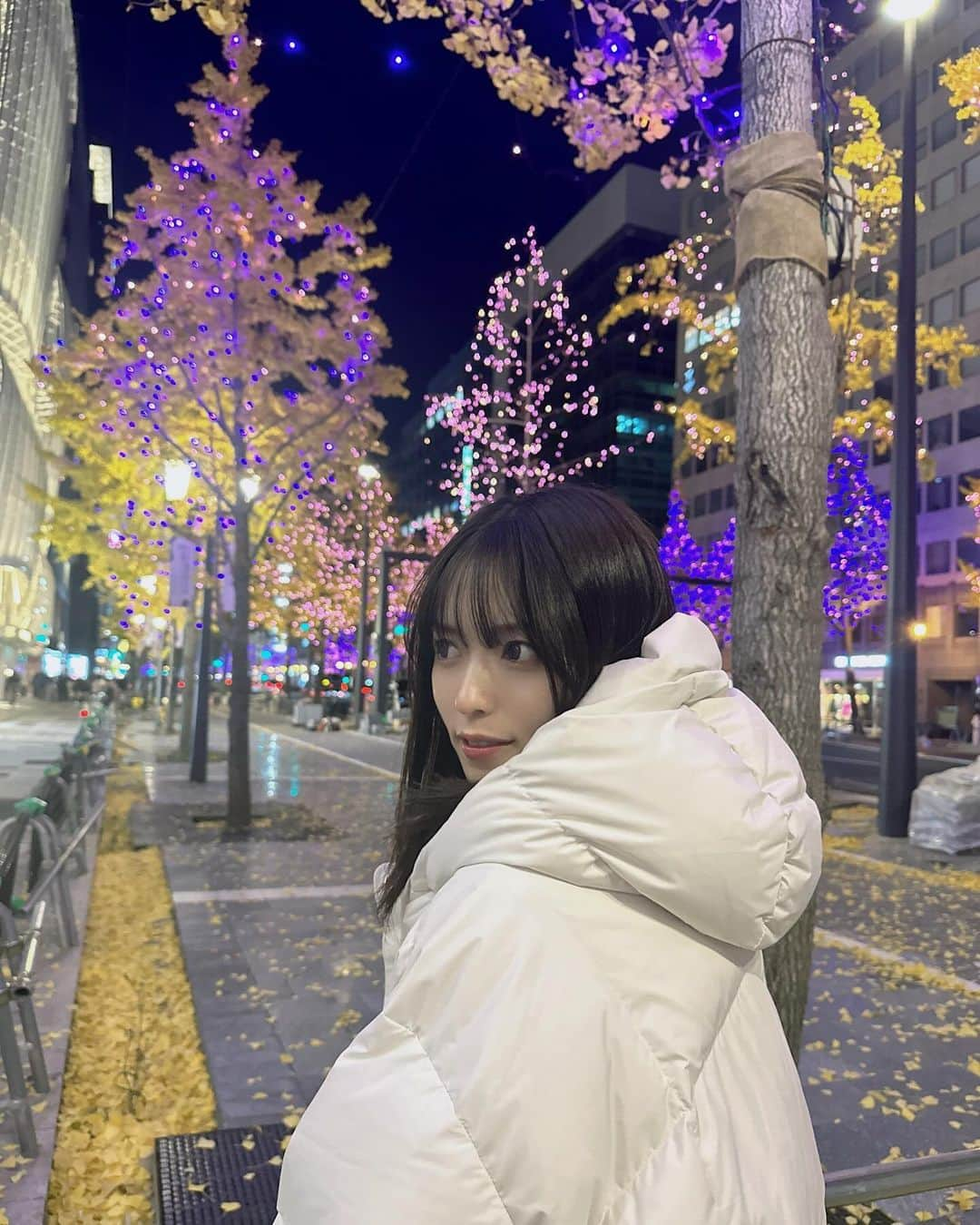 新井椎夏さんのインスタグラム写真 - (新井椎夏Instagram)「イルミネーション🌃」12月8日 20時13分 - elsy_shiina