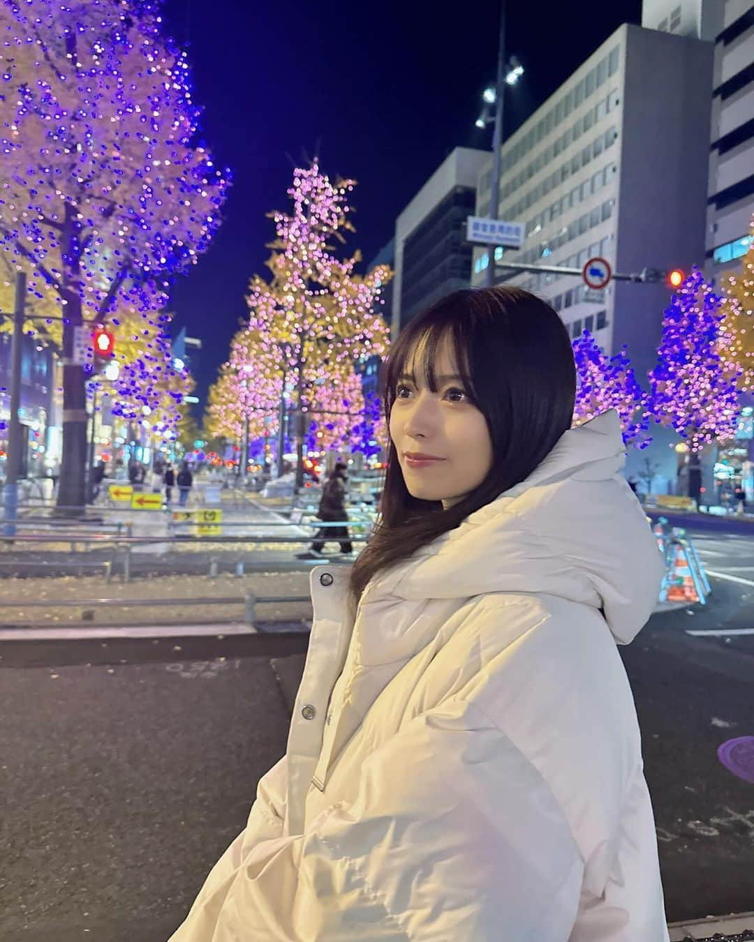 新井椎夏さんのインスタグラム写真 - (新井椎夏Instagram)「イルミネーション🌃」12月8日 20時13分 - elsy_shiina