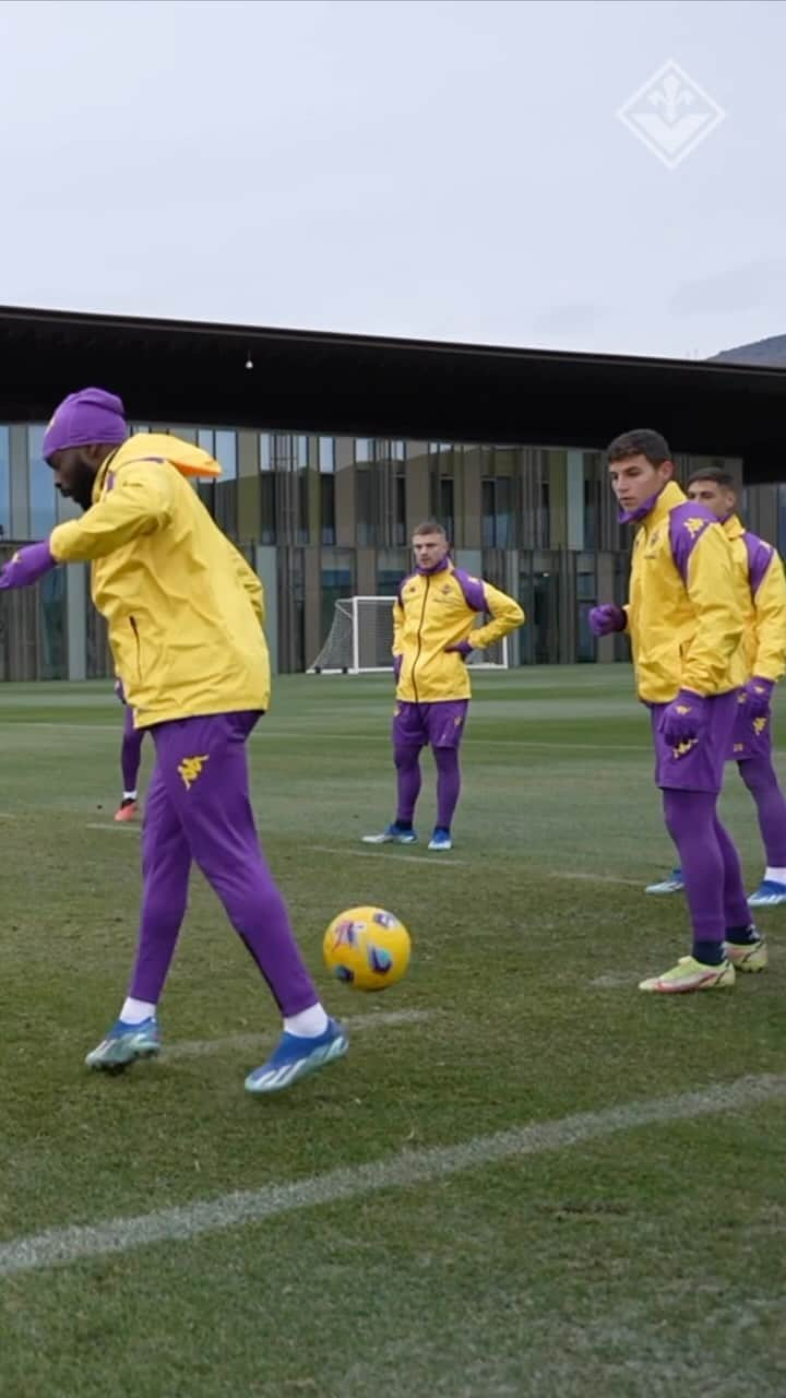 ACFフィオレンティーナのインスタグラム：「Training day💜⚜️  #forzaviola #fiorentina #violapark」