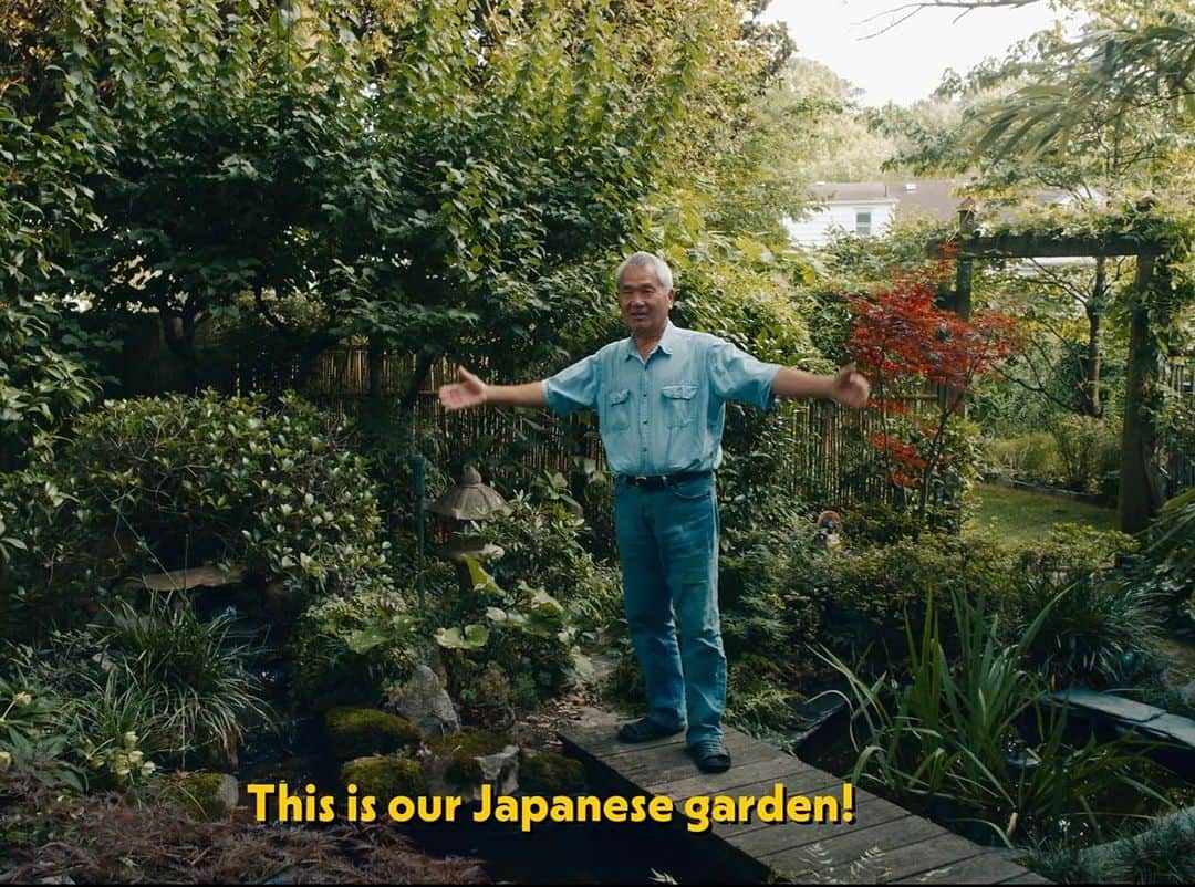 Kishi Bashiのインスタグラム：「My dad loves gardens! And graphs! 📊 here’s another one. Make sure to check him out in @omoiyarisongfilm this weekend on @paramountplus (mtvdocs)」