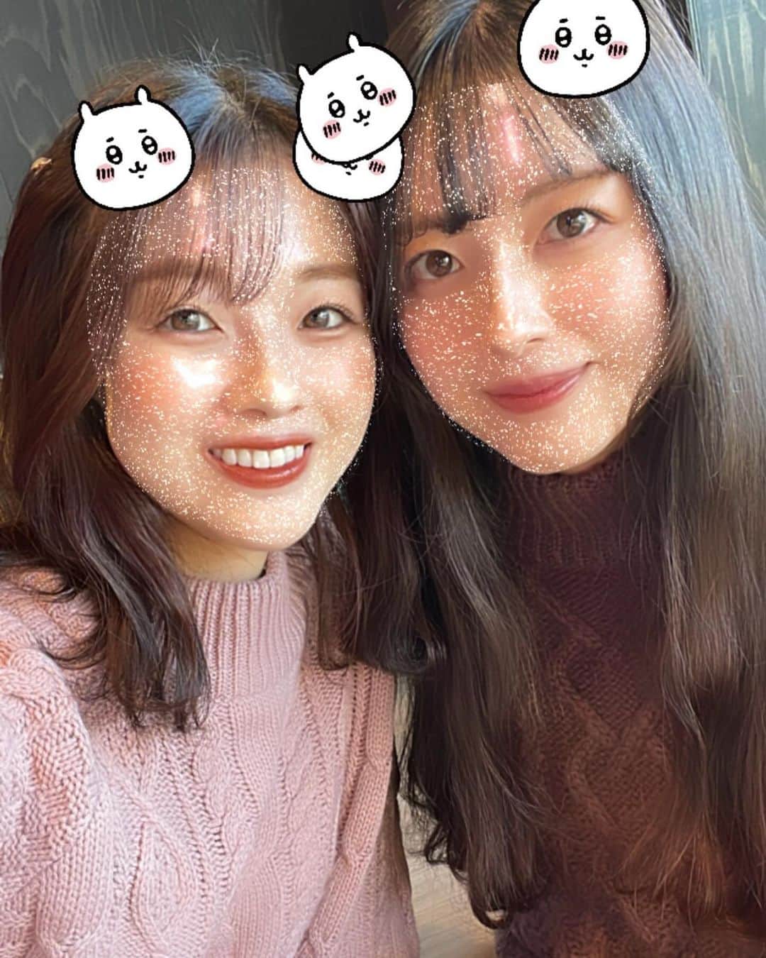 中西香菜のインスタグラム：「姉妹👭  2歳差の姉！ちっちゃい頃から大好きで憧れでよく真似ばかりしていました🫨⭐️  今は韓国に移住してしまってなかなか会えないですが、たまに会える時間が大事だ👍👍」