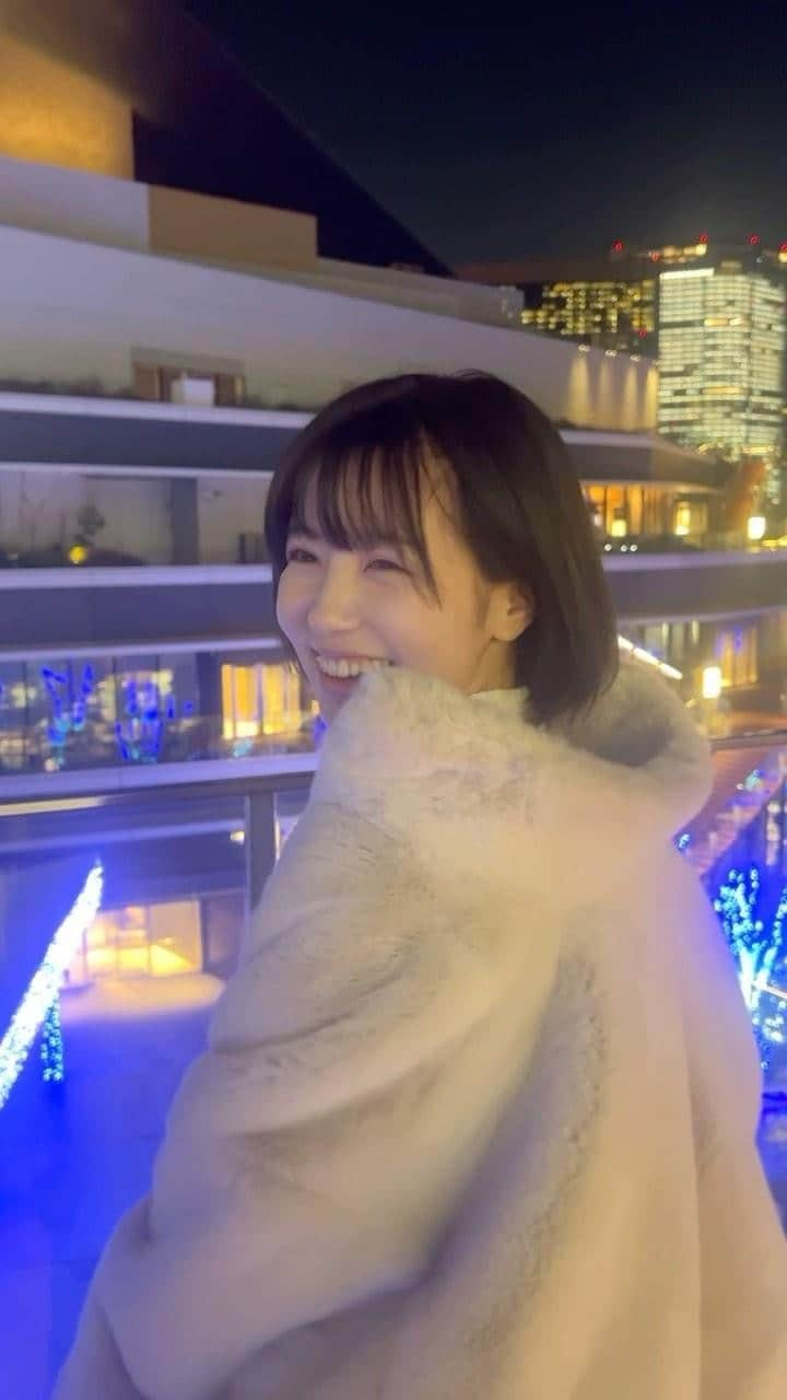 若菜みさのインスタグラム：「変な笑い方してしまいました。」