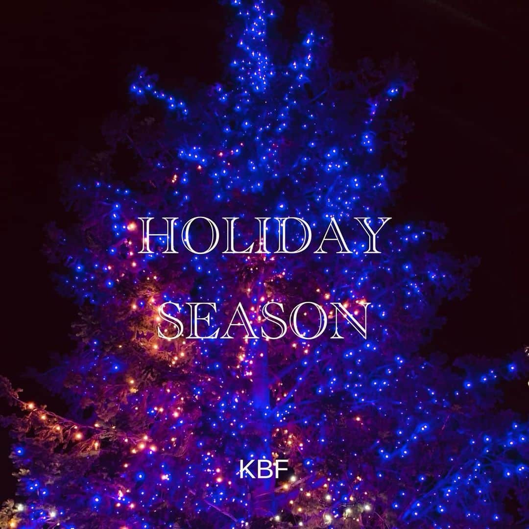 ケイビーエフさんのインスタグラム写真 - (ケイビーエフInstagram)「_ KBF holiday season items🌲🎄🌲」12月8日 22時59分 - kbfofficial